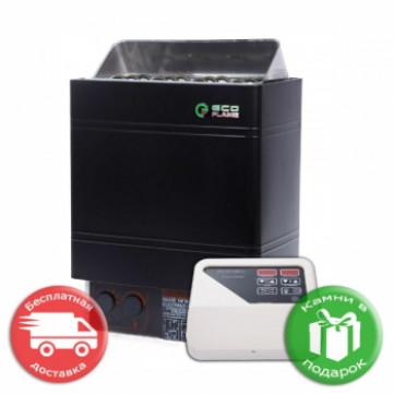 Электрокаменка EcoFlame AMC 90-D (9 кВт) + пульт CON4