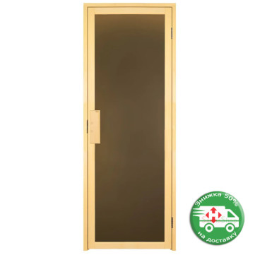 Дверь для бани и сауны Tesli DUO 1900 х 700 Дверь для бани и сауны Tesli DUO 1900 х 700