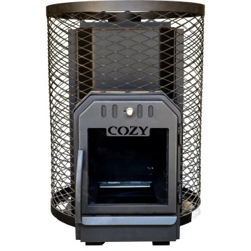 COZY 18 O, товщина металу 5 мм, дров'яна піч для лазні та сауни до 18 м. куб COZY 18 O, товщина металу 5 мм, дров'яна піч для лазні та сауни до 18 м. куб