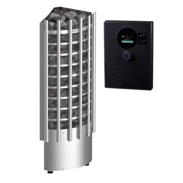 Электрокаменка Harvia Glow Corner TRC90EE с пультом управления Home.Com4