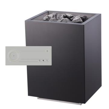 Комплект для сауны: Home Fin 9 kW (Sentio) + пульт Just Sauna Fin White Комплект для сауны: Home Fin 9 kW (Sentio) + пульт Just Sauna Fin White