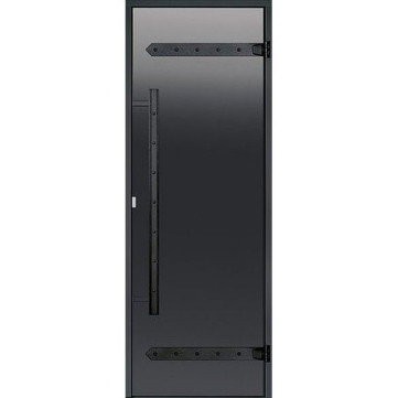 Дверь для сауны Harvia Legend 80х190 см стекло дымчато-серое Дверь для сауны Harvia Legend 80х190 см стекло дымчато-серое
