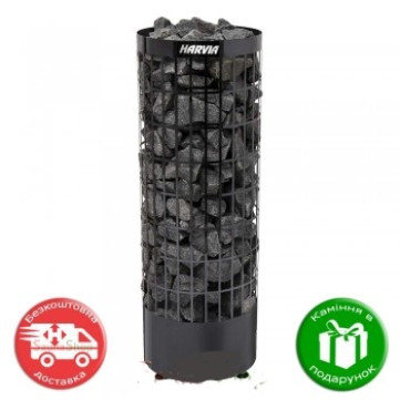 Электрокаменка Harvia Cilindro PC66 E Black Steel Электрокаменка Harvia Cilindro PC66 E Black Steel