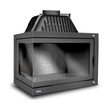 Камінна топка KAWMET W17 з лівим боковим склом без рами (16,1 kW) EKO Камінна топка KAWMET W17 з лівим боковим склом без рами (16,1 kW) EKO